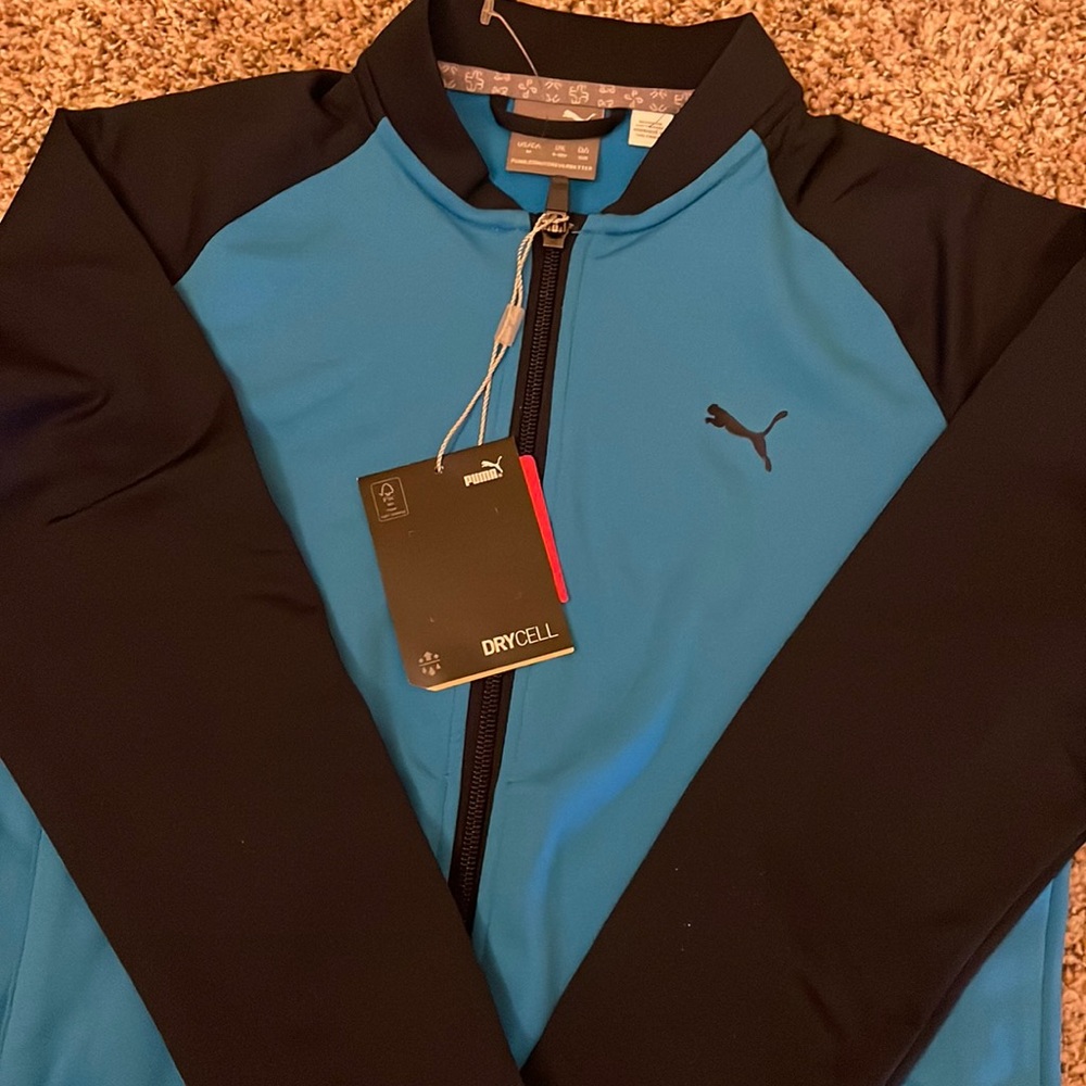 Boys full zip jacket - Ibiza blue